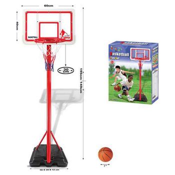 Canasta De Baloncesto Exterior Con Pie Altura Ajustable 219-279 Cm con  Ofertas en Carrefour