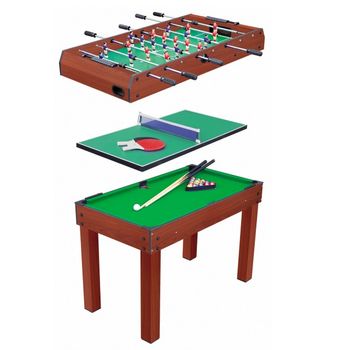 Mesa multijuegos CB GAMES sobremesa 81x43x27 cm 4 en 1