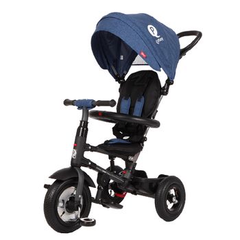 Triciclo Qplay Rito Con Ruedas De Aire-azul