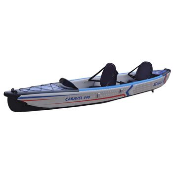 Kayak hinchable de 5 cámaras para 2 personas 325 x 76 x 48 cm