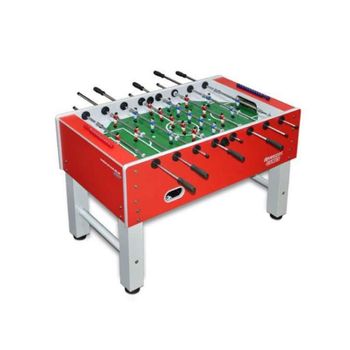 Futbolín Profesional “hércules” Red – Jugadores Clásicos De Metal – 136x76x92 Cm