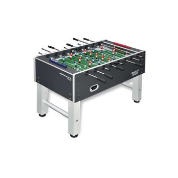 Futbolín Profesional “hércules” Black – Jugadores Clásicos De Metal – 136x76x92 Cm