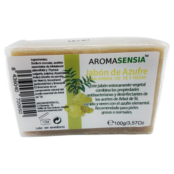 Aromasensia Jabón De Azufre 100 Gr