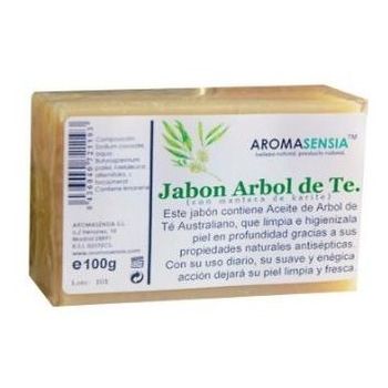 Aromasensia Jabón Árbol De Té Con Manteca De Karité 100 Gr