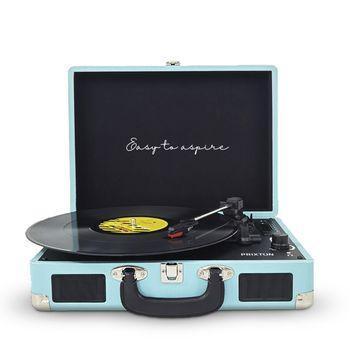 Tocadiscos Retro Con Bluetooth, Usb, Sd, Microsd Y Mp3, Negro, 350x260x115  Mm, Create - Record Player Compact con Ofertas en Carrefour