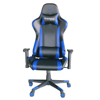 Silla De Escritorio De Pvc Prixton Predator Gaming Chair  - Azul