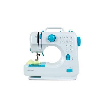 Máquina De Coser Prixton P110 Portátil 12 Puntadas - Azul