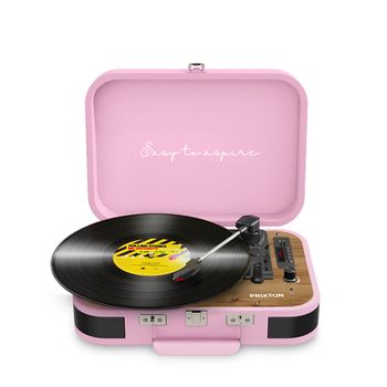 Tocadiscos Retro Con Bluetooth, Usb, Sd, Microsd Y Mp3, Negro, 350x260x115  Mm, Create - Record Player Compact con Ofertas en Carrefour