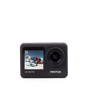 Prixton Cámara Deportiva Dv670 Dual Screen - 4k - Wifi