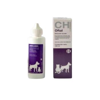 Chemical Iberica Limpiador De Ojos Para Perros Y Gatos Oftal, 125 Ml