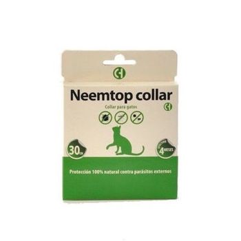 Collar Repelente Neemtop De Todo Tipo De Insectos Para Gatos