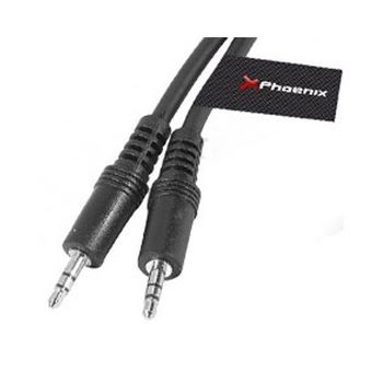 Phoenix Cable De Audio Jack Estereo 3.5mm M-m 5mtrs