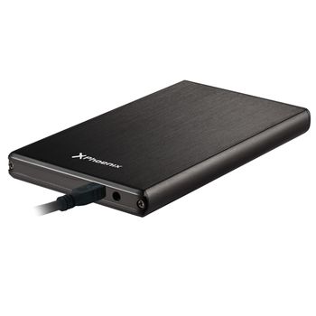 Carcasa Para Disco Duro Externo Hard Disk Sata 2.5'' Caja Usb 3.0. Caja  Negra Con Funda De Cuero Ociodual con Ofertas en Carrefour