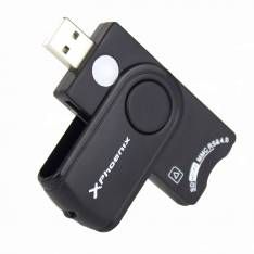 Lector Tarjetas Memoria Externo Phoenix Phsmartcardreader Usb / Tarjeta Inte