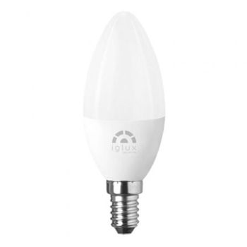 Bombilla Led Iglux Xv-0514-c V2/ Casquillo E14/ 5w/ 400 Lúmenes/ 3000k