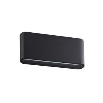 Aplique Exterior Ip65 Lupo 3000k Negro