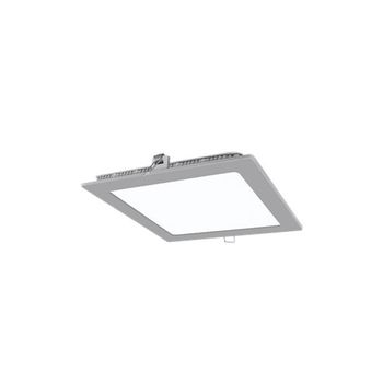 Downlight Led 18w Plata 3000ºk Cuadrado