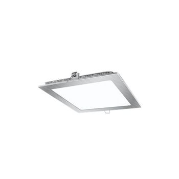 Downlight Led 18w Níquel 3000ºk Cuadrado