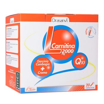 L-carnitina 2000 Mg X 20 Viales Drasanvi