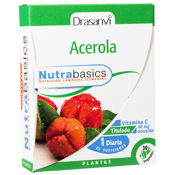 Drasanvi Nutrabasics - Acerola 30 Cápsulas