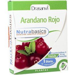 Drasanvi Arandano Rojo 30 Caps Nutrabasicos