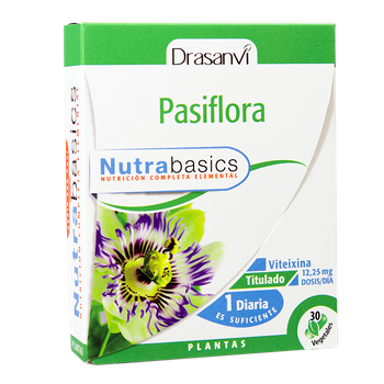 Nutrabasics - Passiflora En 30 Cápsulas