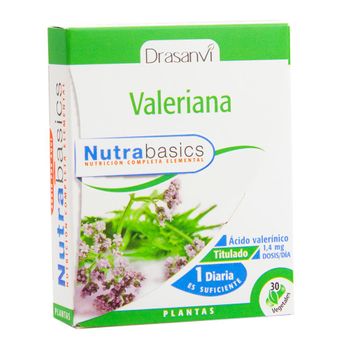 Valeriana Nutrabasicos Drasanvi 30 Cápsulas