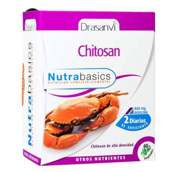 Chitosan Nutrabasicos Drasanvi 60 Cápsulas