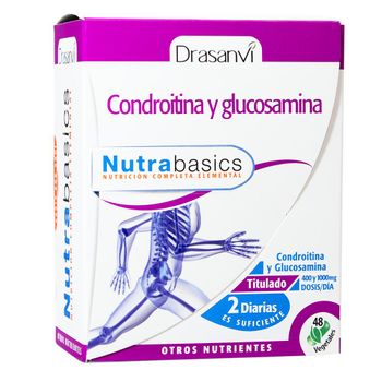 Condroitina+glucosamina Nutrabasicos Drasanvi 48 Cápsulas