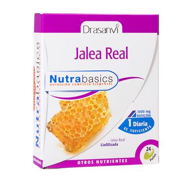 Jalea Real 100 Mg Nutrabasicos Drasanvi 24 Perlas