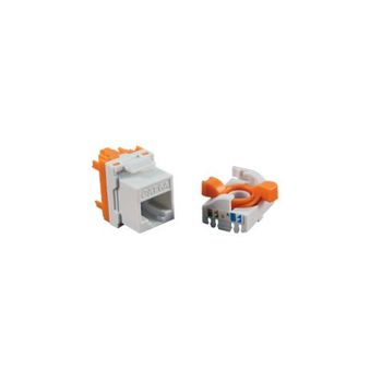 Conector Hembra Rj45 Cat.6 Utp Rotativo 180º - Sin Herramientas Cromad