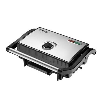 Ripley - PLANCHA SANDWICHERA PANINI GRILL LISA ACERO INOX. 1A3