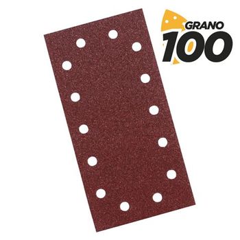 Pack De 10 Lijas Para Lijadora Bl0123 - Grano 100 - Formato Rectangular Blim