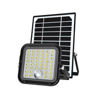 Foco Led Solar - 10w - 1500lm Con Sensor + Mando Elbat