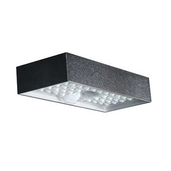 Aplique Led Solar Modern - 6w - 800lm - Color Negro Elbat