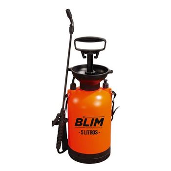 Sulfatadora/pulverizador De Mano 5l - Bomba Con Presion Hasta 3 Bar - Boquilla Regulable - Correa Para Colgar Al Hombro Blim