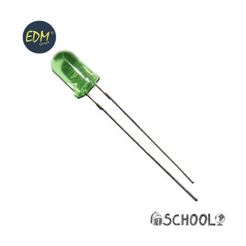 Diodo Led Verde 5mm (manualidades) 3,2v