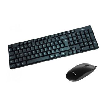 GLOBBALTEC TECLADO + RATON COMBO KB-159 WIRELESS BLACK