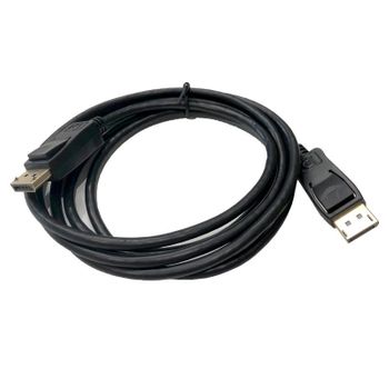 Cable 3go Displayport A Displayport M/m 2m 4k Negr