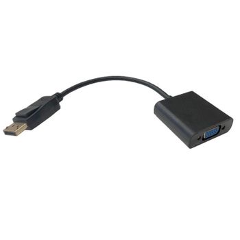 Adaptador 3go Displayport A Vga M/h 15cm 1080p