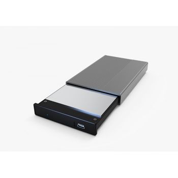 Caja Externa Hdd 2.5" Sata-usb 3go Gris