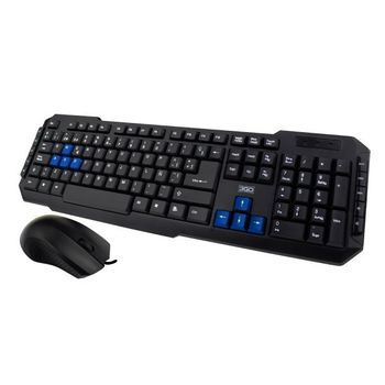 Teclado + Raton 3go Combodrile Negro Multimedia Us