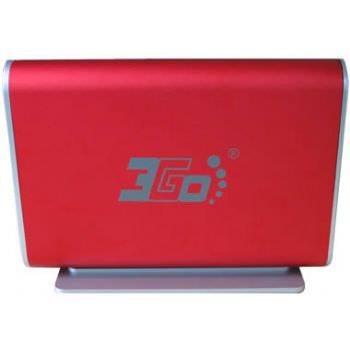 Caja de disco duro 2,5 USB 3.0 Rojo - Approx