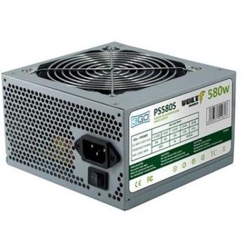 Fuente Alim. 580w 3go (24pin,sata,12cm)