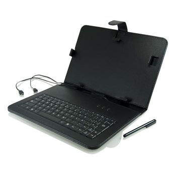 Funda Tablet 3go 9.7" Con Teclado Usb Negra