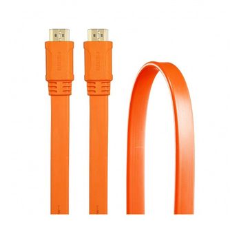 3go Cable Hdmi V1.4 Plano Chdmio 1.8mts Naranja