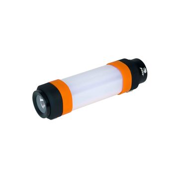 Duronic Hurricane Farol de Camping Recargable por Dinamo y USB con Linterna  y lámpara LED, Farol de Mano, , Señal de Emergencia Roja Intermitente