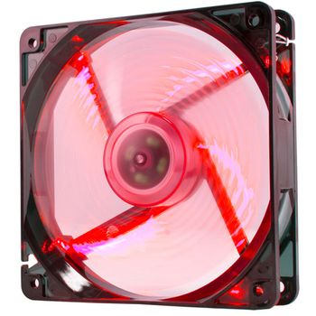 Ventilador Nox Coolfan Led Rojo 120x120 19dba