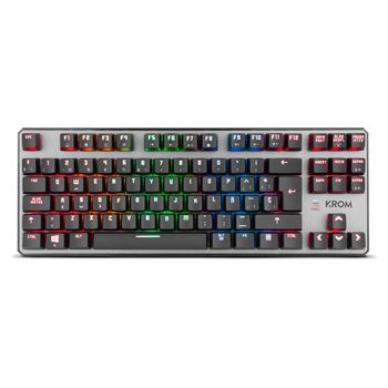 Teclado Mecánico Nox Krom Kernel Tkl Rgb Pt