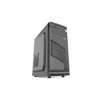 Nox Lite020, Midi-tower, Pc, De Plástico, Spcc, Atx,itx,micro-atx, Negro, Hogar / Oficina